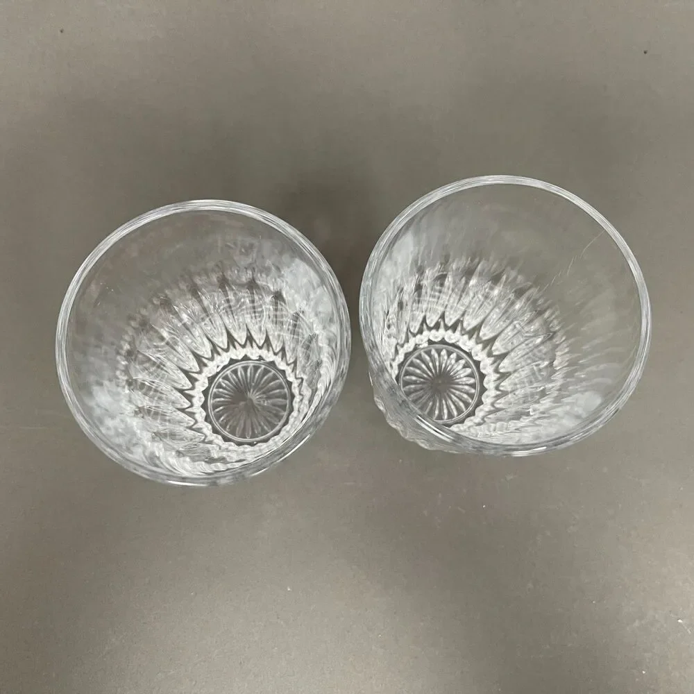 Unmarked clear glass